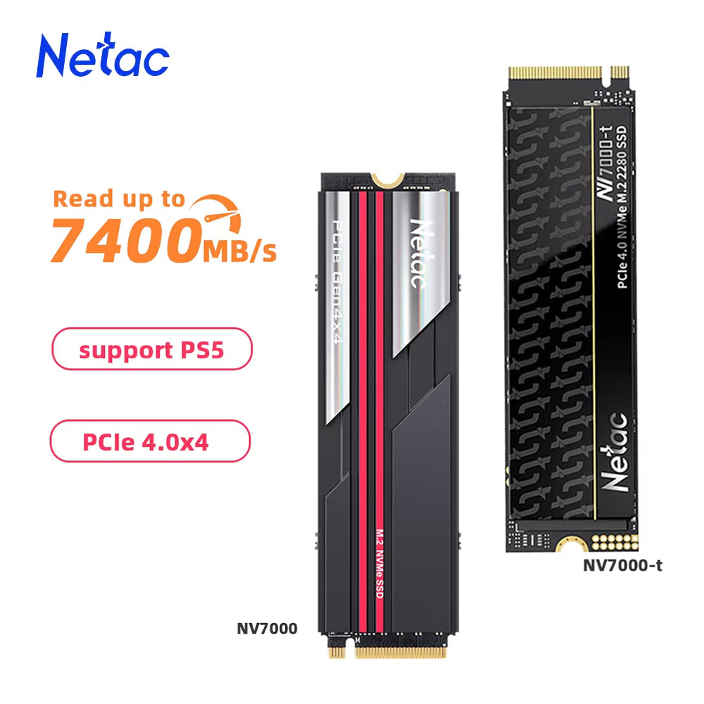 Samsung Ssd 980 Pro - Netac 7400 mo/s SSD NVMe M2