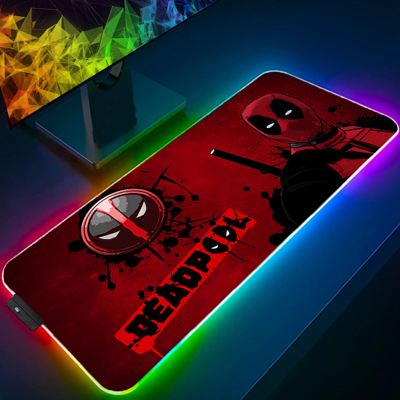 Esports Gaming Mice - LED tapis de souris jeu rétro-éclairage