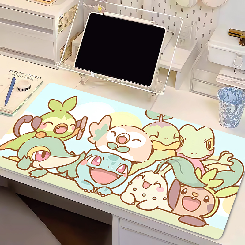 Esports Gaming Keyboard And Mouse - Tapis de souris pour jeu Pokemon,