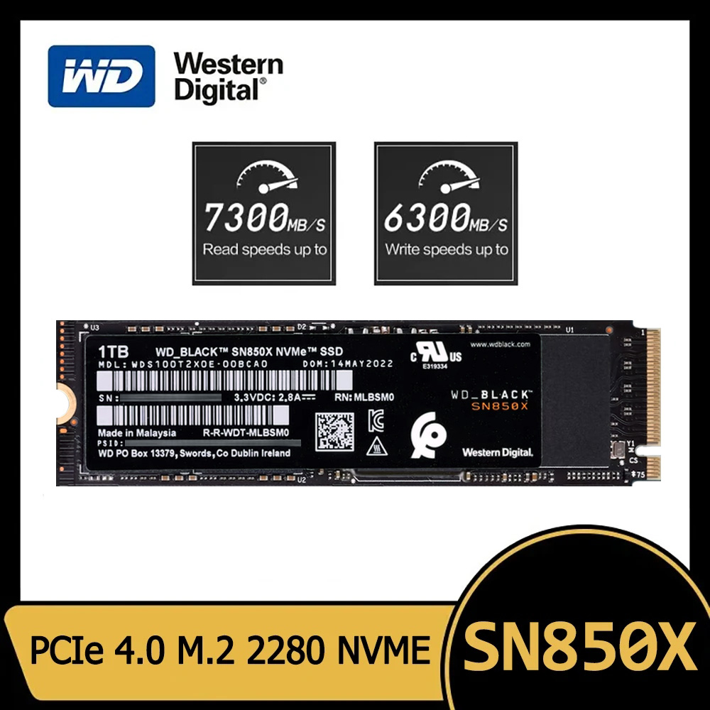 Western Digital WD SN850X SSD  - Samsung Ssd 980 Pro avis et prix