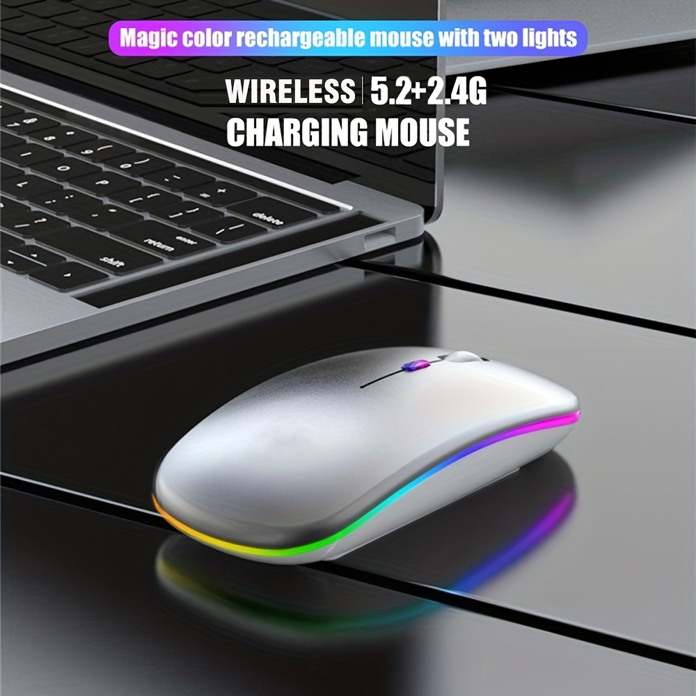 Souris sans fil rvb Rechargeab - Esports Gaming Mice avis et prix