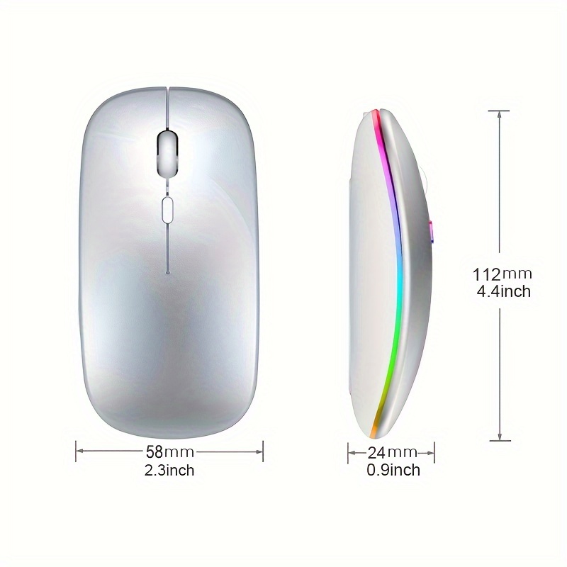 Souris sans fil rvb Rechargeab - Esports Gaming Mice avis et prix