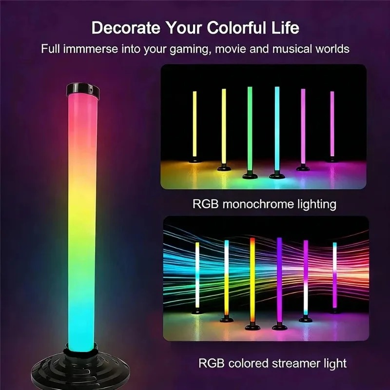 Lot de 2 lampes de sol RGB de  - Esports Gaming Setup avis et prix